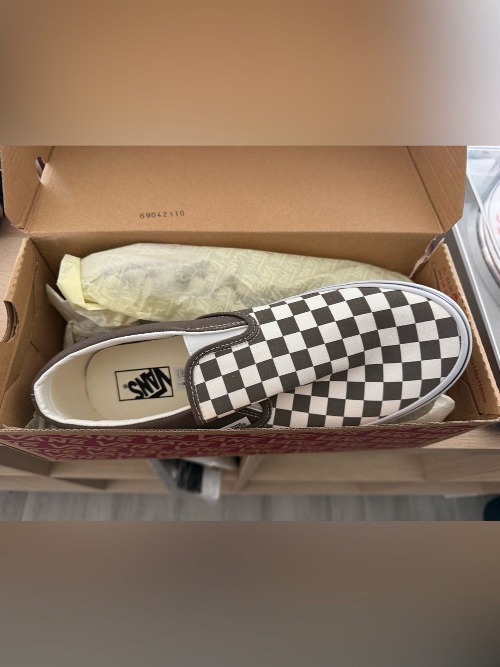 Vans Checkered Slip On - Picture 2 of 8